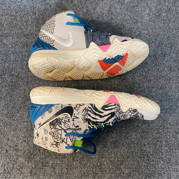 NIKE KYBRID S2 GS HYBRID KYRIE WHAT THE NEON OFF WHITE PINK